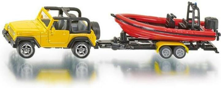 Immagine prodotto Siku Jeep con barca