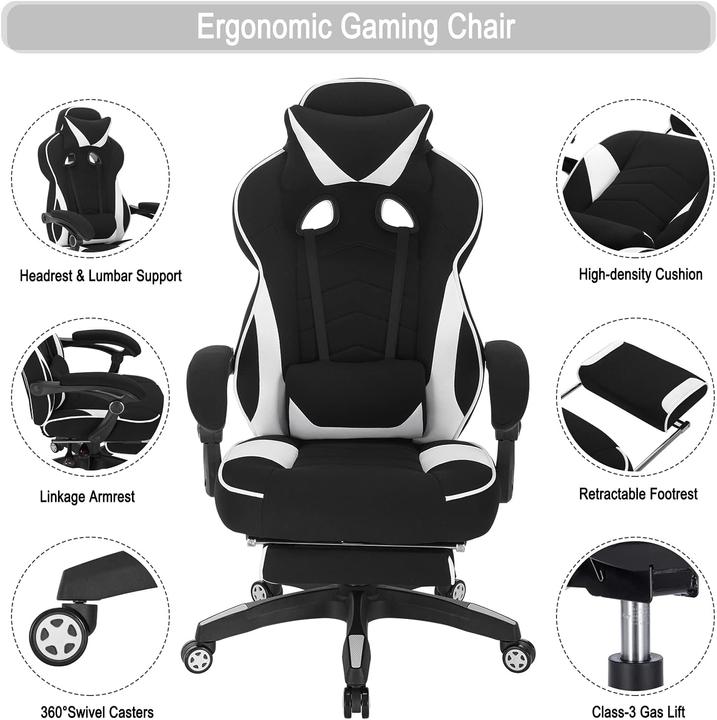 Immagine prodotto Woltu Sedia per PC da gioco