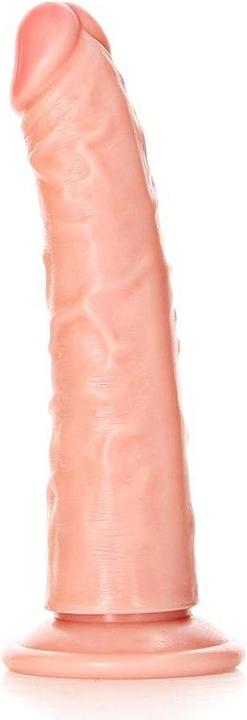 Actual product image RealRock Slim Realistic Dildo with Suction Cup - 6"/ 15,5 cm