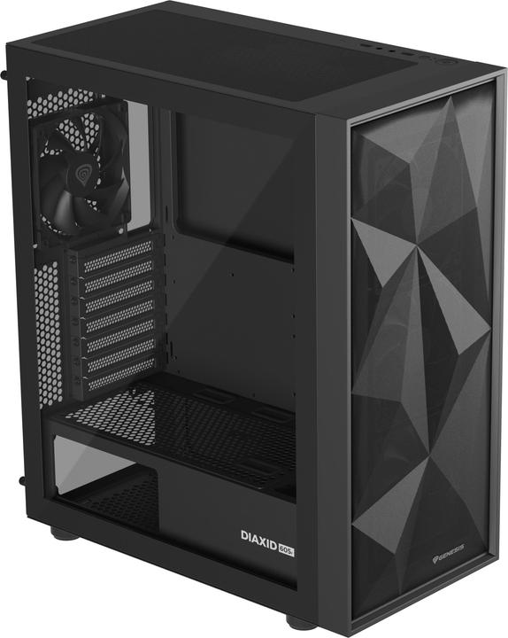 Produktbild Genesis Obudowa Diaxid 605F czarna (NPC-2046) (ATX, mATX, Mini-ITX)