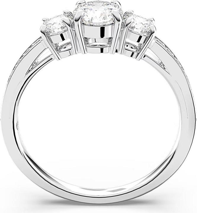 Actual product image Swarovski Attract Trilogy Ring Mixed Round Cuts White (60)
