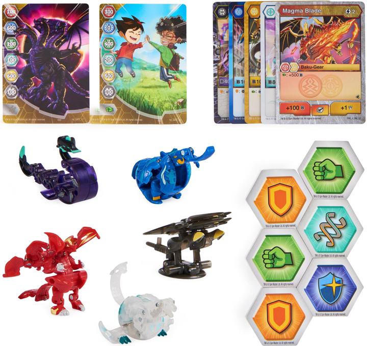Produktbild Bakugan BTB Legends Collection 4 Pack S5