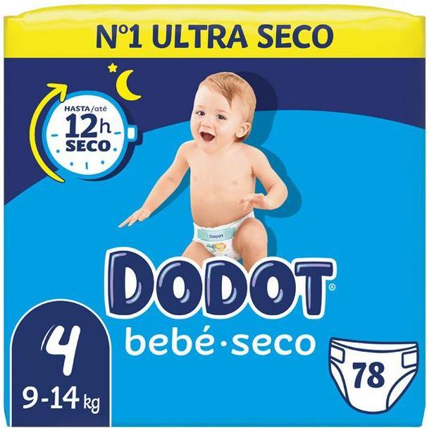 Immagine prodotto Dodot Asciutto Pannolini Talla 4 (Dimensione 4, 78 Pezzo/i)