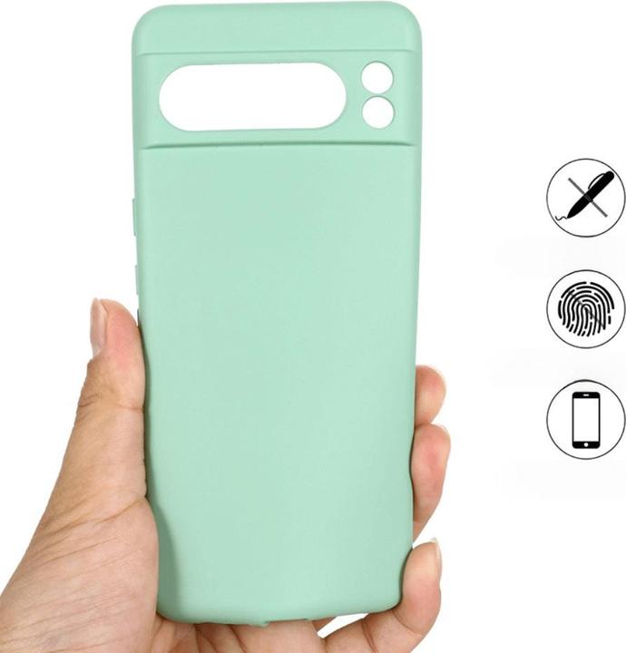 Produktbild Cover-Discount Google Pixel 8 Pro - Silikon Gummi Hülle grün (Google Pixel 8 Pro)