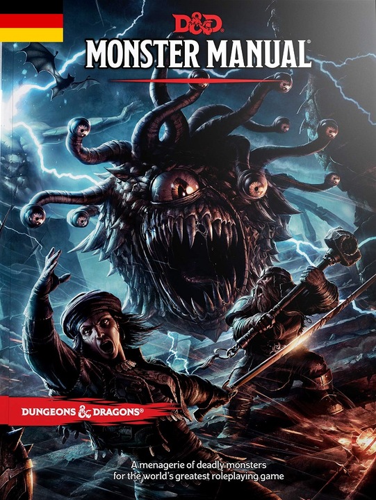 Actual product image Wizards of the Coast WOC967544 - Dungeons & Dragons - Monster Manual, 352 Pages (EN Edition) (German)
