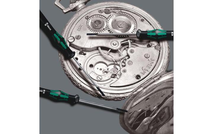 Actual product image Wera Kraftform Micro 12 Electronics 1 (Slotted screws, Torx Plus, Allen screw, Torx (TX), Phillipps cross recess (PH))