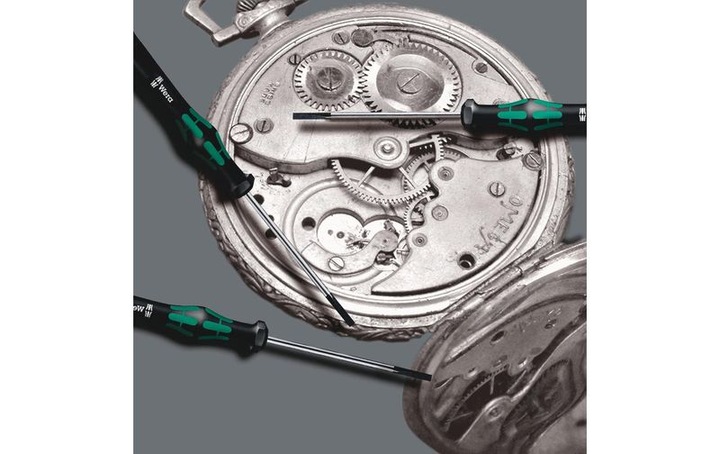 Image du produit Wera Kraftform Micro 12 Electronics 1 (Vis fendues, Torx Plus, Clé Allen, Torx (TX), Recouvrement cruciforme Phillipps (PH))