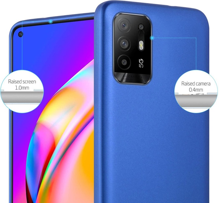 Produktbild Cadorabo TPU Matt Metallic Hülle (Oppo A94 5G)