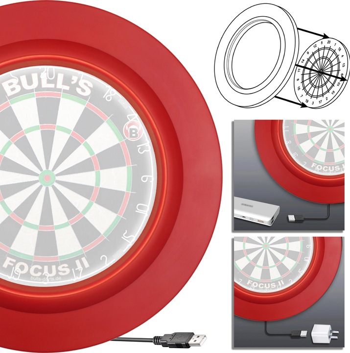 Actual product image LN1 Lightning LED PU Surround