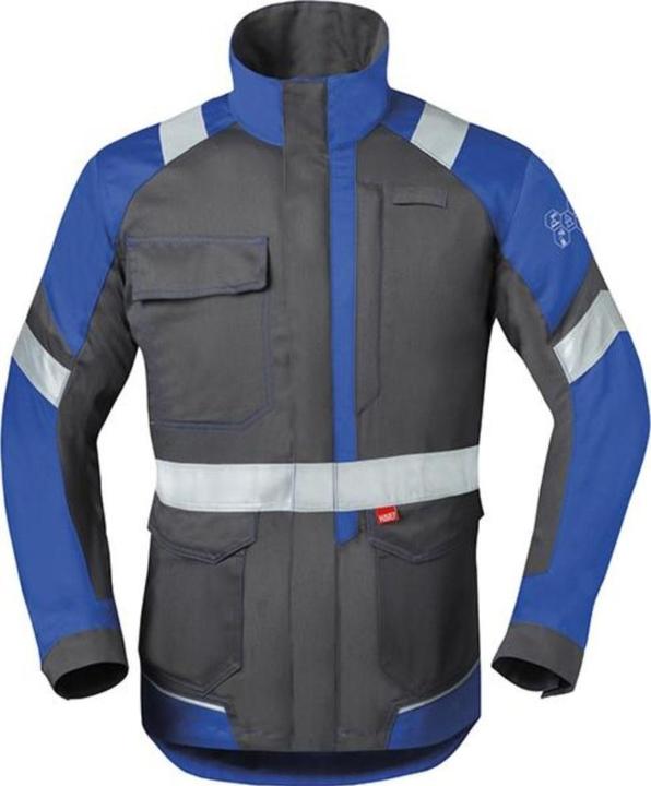 Magni Long jacket, 50285 size 60, charcoal grey/blue