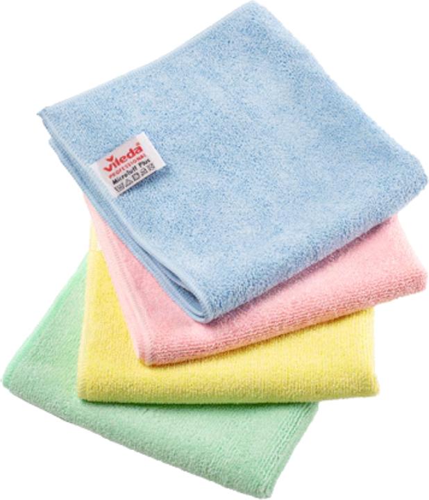 Produktbild Vileda Professional MicroTuff Plus rot - 38x38 cm (1 Stk.)