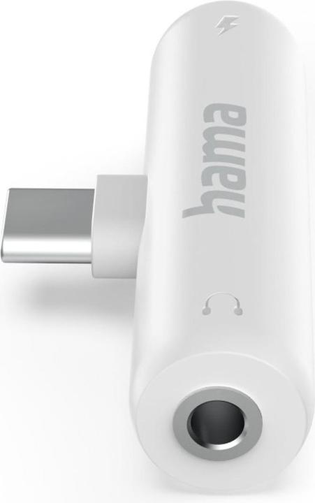 Produktbild Hama Audio-Adapter inkl. Ladefunktion (USB Typ C, 3.5mm Klinke)