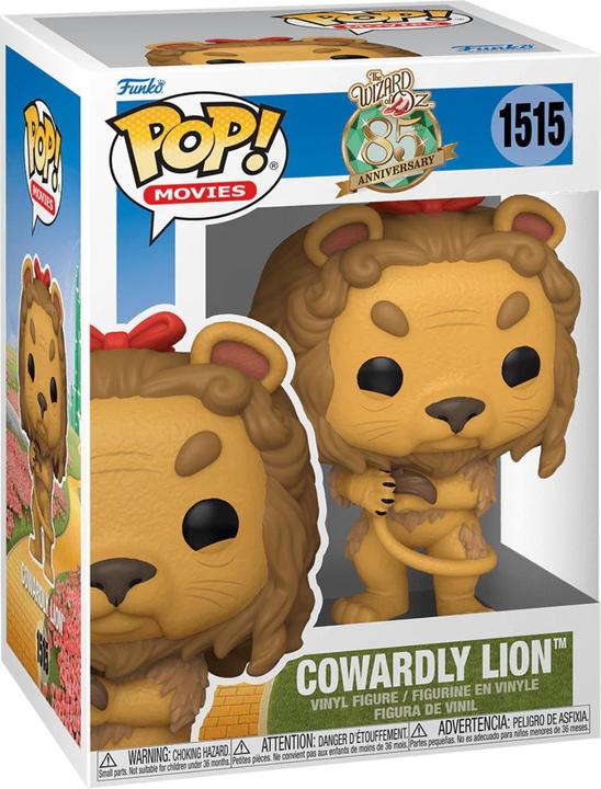 Produktbild Funko Der Zauberer von Oz POP! Movies Vinyl Figur Cowardly Lion w/CH(FL) 9 cm Sortiment (6)