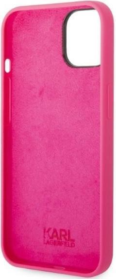 Produktbild Karl Lagerfeld KLHCP14SSRSGRCF iPhone 14 6.1 "hardcase pink / pink Silicone RSG (Apple iPhone 14)