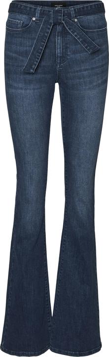 Actual product image Vero Moda VMSIGA Flared Belt High Waist Jeans (W26/L32)