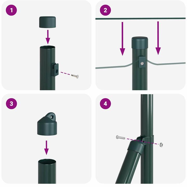 Produktbild vidaXL Outdoor-Zaun