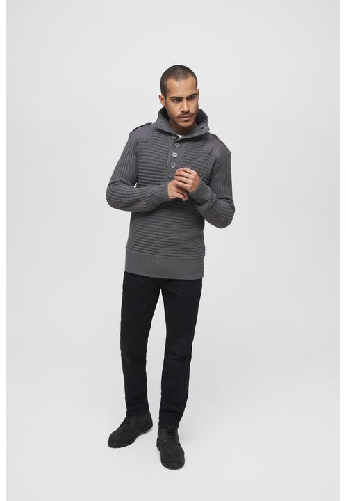 Produktbild Brandit Alpine Pullover Grösse M Farbe Anthrazit (M)