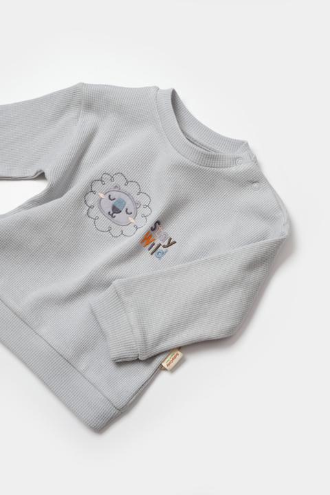 Produktbild BabyCosy Set aus Hose und langärmeligem Hemd (74)