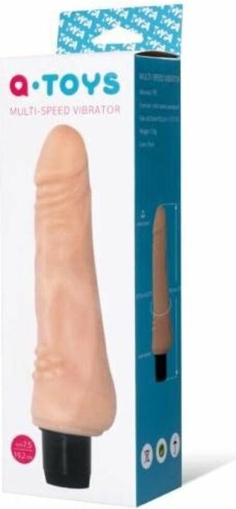 Image du produit Toyfa A-TOYS, Realistischer Multi-Speed-Vibrator,, TPE, Vibrationsmodi, 15,5 cm