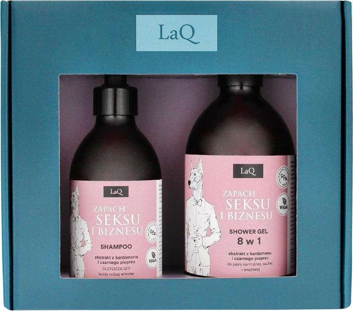Image du produit LaQ Zestaw Doberman : żel + szampon (Kit de soins capillaires)