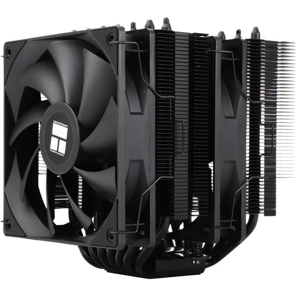 Thermalright Ventilateur pour processeur Phantom Spirit 120 SE (Noir), Dissipatore CPU, Nero