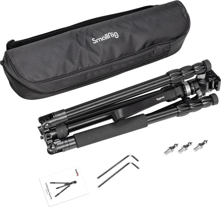 Produktbild SmallRig FreeBlazer Aluminum Alloy Video Tripod CT190 4319 (Metall, Kunststoff)