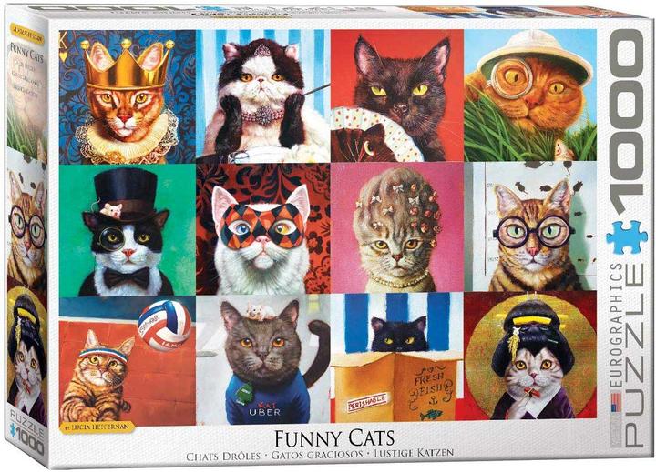 Immagine prodotto Eurographics Gatti divertenti (1000 pezzi)