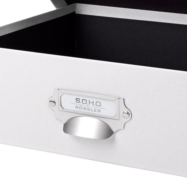 Immagine prodotto Rössler Storage Box S.O.H.O. Bianco (337 x 255 x 105 mm, 9 l)
