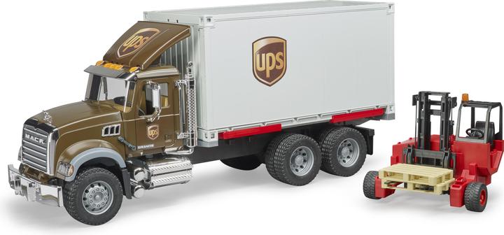 Image du produit Bruder Camion logistique Mack Granite UPS