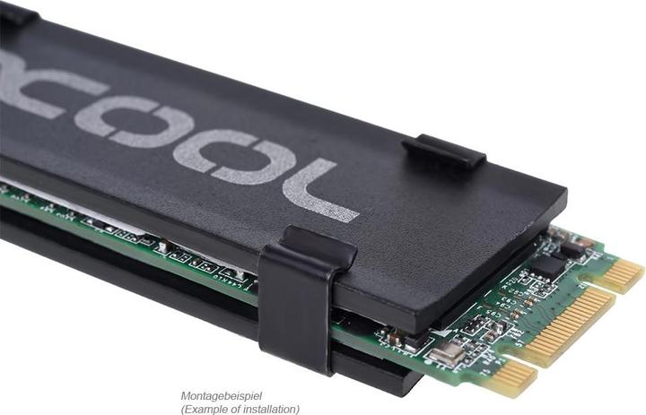 Produktbild Alphacool HDX - M.2 SSD M01 - 80mm - Schwarz