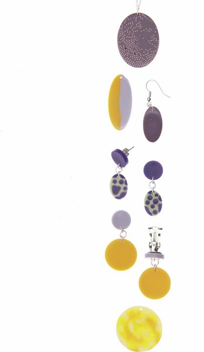Actual product image Rico Design Silicone mould pendant round /.500745