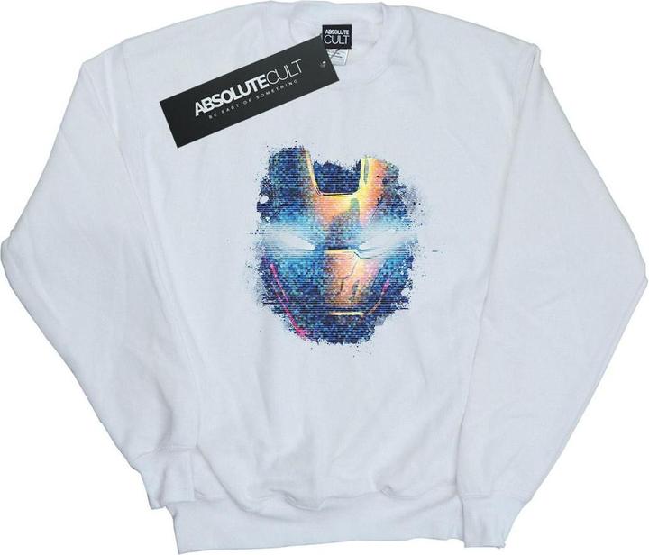 Immagine prodotto Avengers Iron Man Distressed Head Felpa Uomo (M)