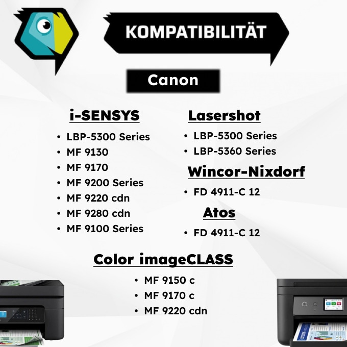Produktbild Inkadoo Toner kompatibel zu Canon 1657B002 / 711Y Toner, gelb Gelb (Y)