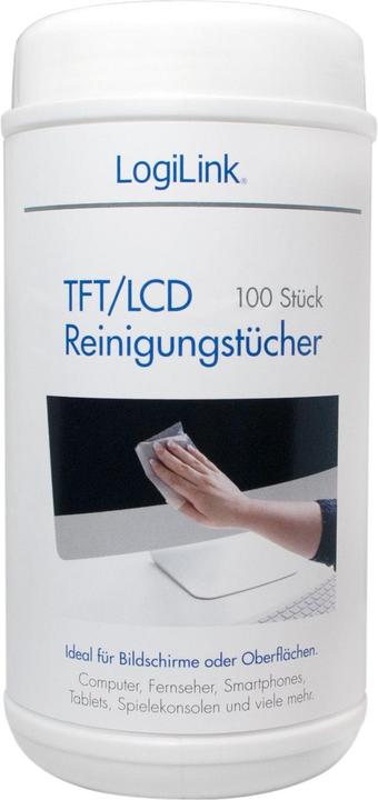 Actual product image LogiLink Screen cleaning cloths (100 pieces) (100 x)