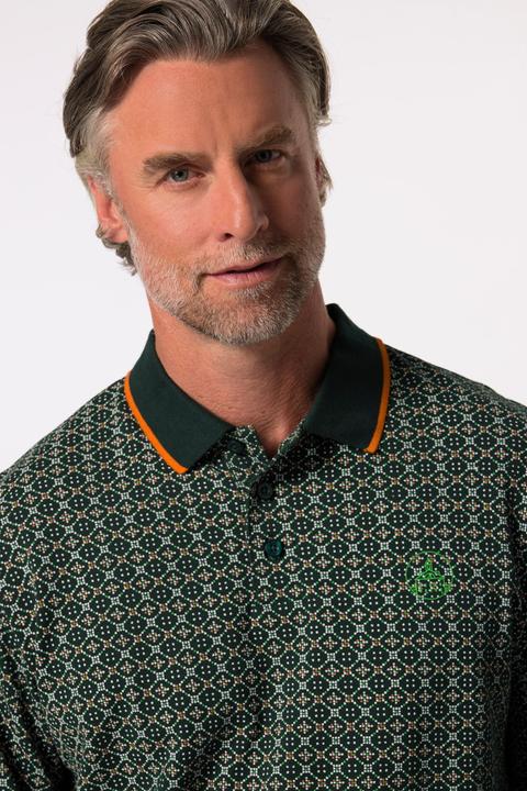 Produktbild Boston Park Poloshirt, Langarm, gemusterter Pikee, bis 84/86 (68)