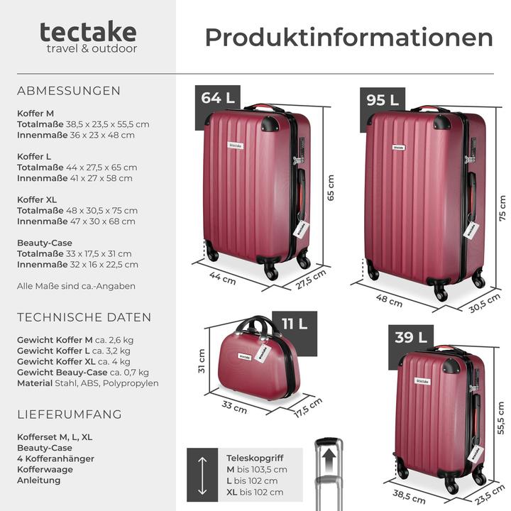 Produktbild tectake Cleo (95 l)