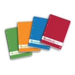 Pigna, Quaderni + Bloc notes, quablock A5 ricambi per quaderni 150 x 210 mm (A5) 50 fogli (A5)