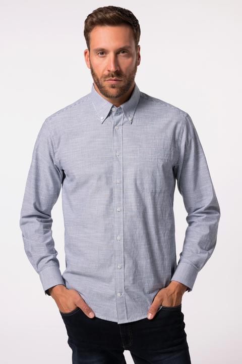 Immagine prodotto JP1880 Oxfordhemd, Langarm, Streifen, Buttondown-Kragen, Modern Fit (XXL)