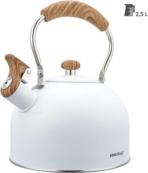 Immagine prodotto Kinghoff Wasserkessel, weiss, 2,5 l (2.50 l)