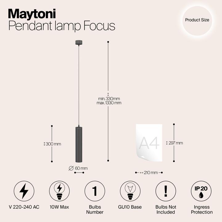 Produktbild Maytoni Focus (GU10)