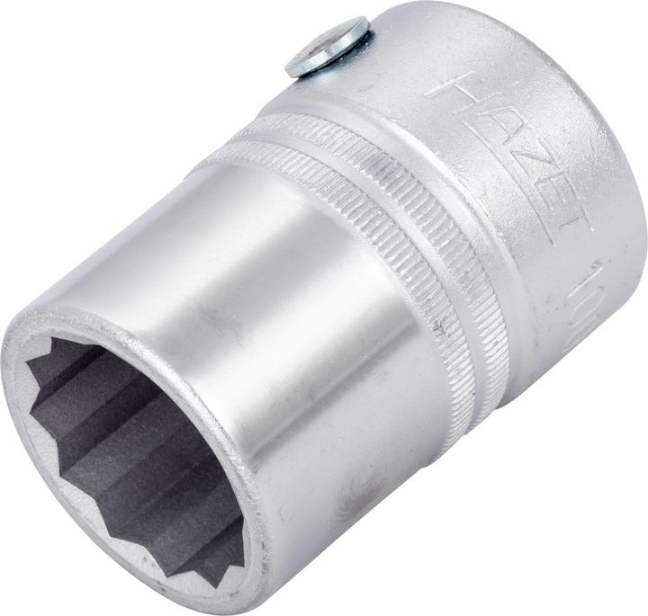 Image du produit HAZET Douille ∙ 12 pans 1000AZ-15/16 ∙ Carré creux 20 mm (3/4 pouce) ∙ Profil à 12 pans extérieurs … (15/16")
