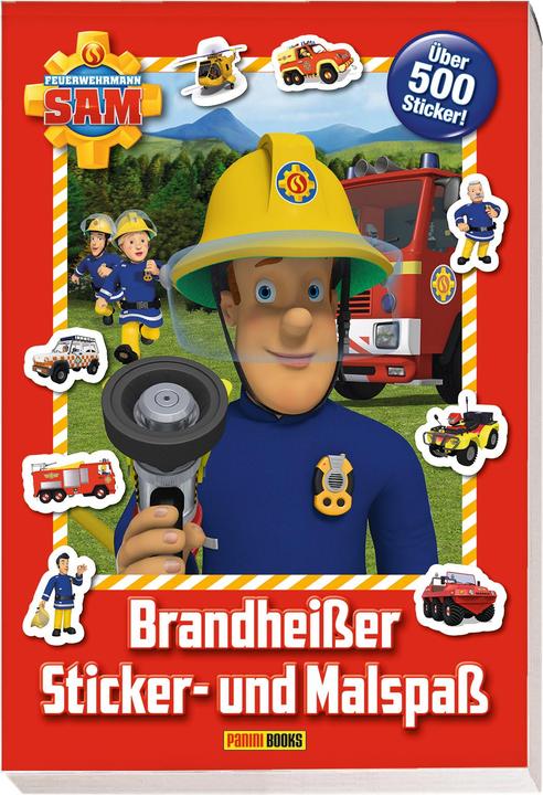 Produktbild Panini Feuerwehrmann Sam: Brandheisser Sticker- und Malspass