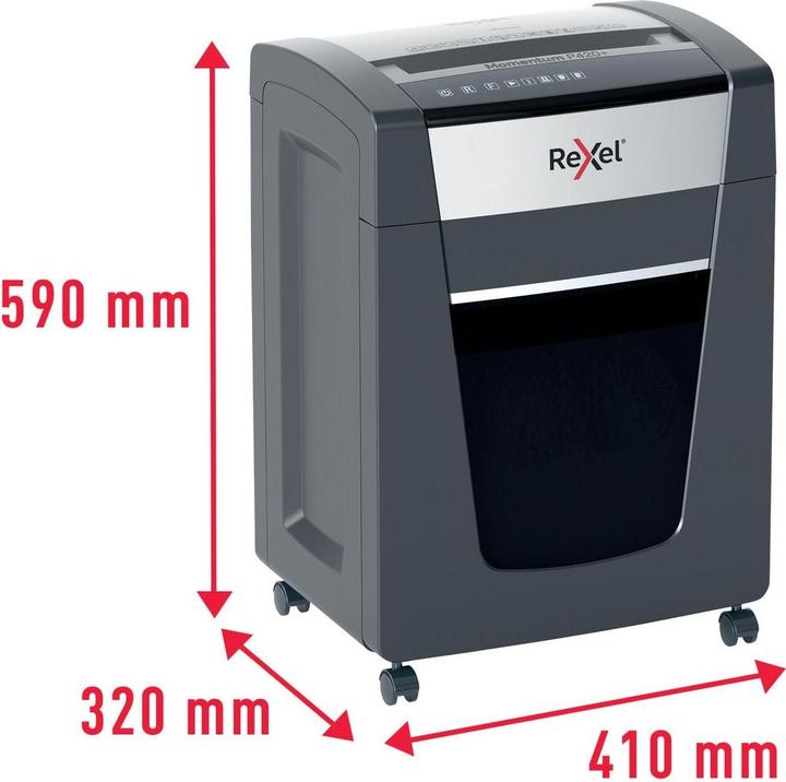 Actual product image Rexel Shredder Momentum P420+ P-4, 20 pages (Particle cut)