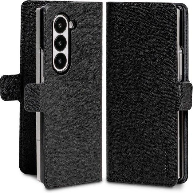 Thumbnail - Goospery Premium Diary Case Series Hülle (Samsung Galaxy Z Fold6), Smartphone Hülle, Schwarz