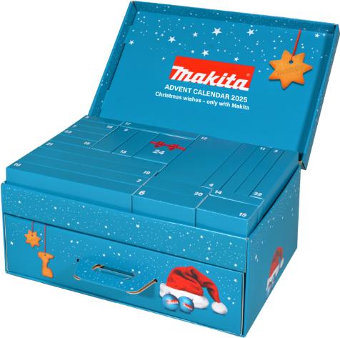 Productafbeelding Makita P-84816 Advent Calendar 2025 Limited Editio