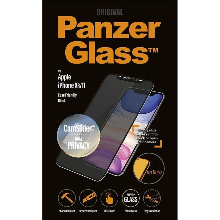 Actual product image PanzerGlass Privacy CamSlider (1 Piece, Apple iPhone 11)