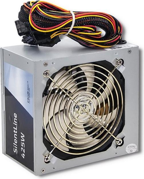 Immagine prodotto Qoltec SilentLine - 425 W - 230 V - 50 Hz - 5 A - Passivo - 26 A (450 W)