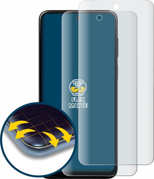Produktbild BROTECT Full-Screen Displayschutz Matt (2 Stück, Motorola Moto G53)