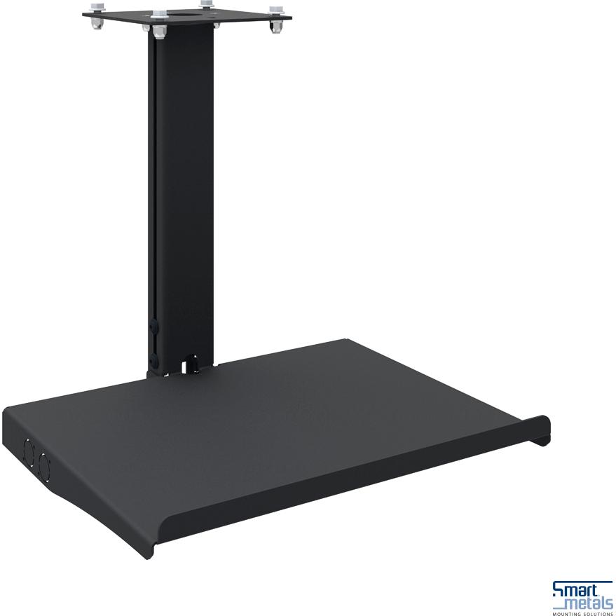 Vogels Laptop Ablage für Liftsysteme mit 2 Säulen, TV Wandhalterung, Schwarz
