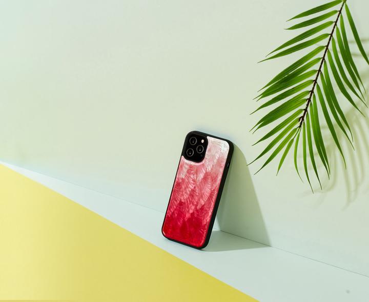 Actual product image Ikins case for Apple iPhone 12 Pro Max pink lake juodas (Apple iPhone 12 Pro Max)